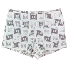 SAVAGE BARBELL Short femme blanc BOX SQUAT