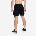 COMPRESION Short 2 in 1 Black for men| PICSIL