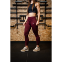 Legging BARBELL REGIMENT Femme THE OLY rouge profond