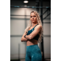Training legging blue AMY | BARBELL REGIMENT
