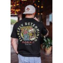 Men's black T-Shirt FIERCELY DETERMINED| ROKFIT