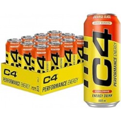 Booster Pre-workout C4 ENERGY - pack de 12 - Orange Slice | CELLUCOR C4