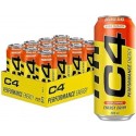 Booster Pre-workout C4 ENERGY - pack de 12 - Orange Slice | CELLUCOR C4