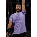 Unisex purple oversized T-Shirt TRAIN HARD STAY COOL | VERY BAD WOD
