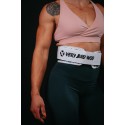 Ceinture d'haltérophilie blanche MAGICAL WORLD | VERY BAD WOD