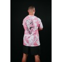 T-Shirt oversize unisexe rose TIE DYE GORILLA | VERY BAD WOD