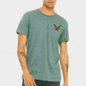 Men's Light Green T-Shirt EAGLE SNAKE | JUSTHANG
