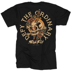 T-Shirt Homme noir DEFY THE ORDINARY | ROKFIT