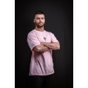 Unisex light pink oversized T-Shirt HAND OF DESTINY | VERY BAD WOD