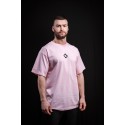 Unisex light pink oversized T-Shirt HAND OF DESTINY | VERY BAD WOD