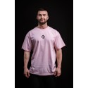Unisex light pink oversized T-Shirt HAND OF DESTINY | VERY BAD WOD