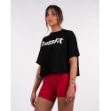 Crop Top oversize CROSSFIT® BAGGY noir ink | NORTHERN SPIRIT