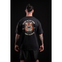 T-Shirt oversize unisexe noir SAINT OF MY TIME | VERY BAD WOD
