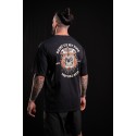 T-Shirt oversize unisexe noir SAINT OF MY TIME | VERY BAD WOD