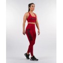 Training legging Carmine Red CROSSFIT® GALAXY for women | NORTHERN SPIRIT