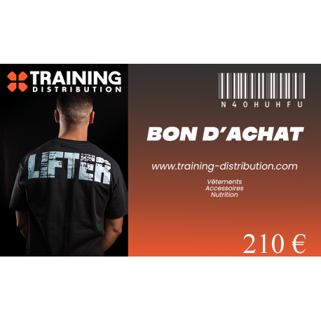 E-Carte Cadeau 210 euros