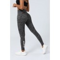 Legging taille haute galbant Femme MARBLE noir | VERY BAD WOD