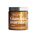 GIANDUJA Spread - White Hazelnut 200 Gr| MONKA