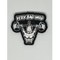 UNICORN SOLDIER black 3D PVC velcro patch for athlete | VERY BAD WOD