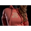 Hoodie unisex THE SWEETY Coral | VERY BAD WOD
