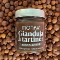 Pâte à tartiner GIANDUJA - Chocolat Noir 200 Gr| MONKA