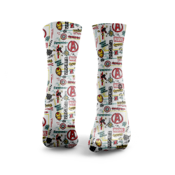 HEXXEE Heroes Chaussettes Super-Héros – Confort & Performance
