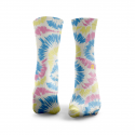Chaussettes Tie Dye rose bleu jaune HEXXEE – Confort, Sport, Anti-Ampoules