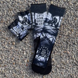 Black LITHE Lift and Shut up Sports Socks – Cross Training
