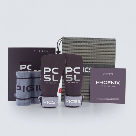 Maniques gym avec ou sans magnésie PICSIL Phoenix Plum