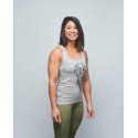 Women's tank grey GORILLA OPS| VERY BAD WOD x WILL LENNART TATOO