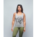 Women's tank grey GORILLA OPS| VERY BAD WOD x WILL LENNART TATOO