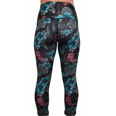 Training legging 3/4 mid waist multicolor S-BISCUS | PROJECT X
